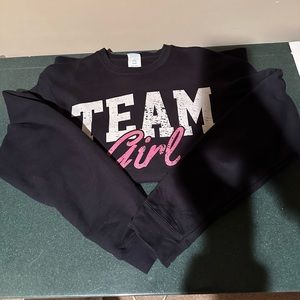 Team Girl Crewneck Sweatshirt